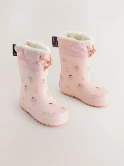 Next Rose fée - Bottes de pluie Personnage Thinsulate avec poignets doublés Online