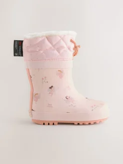 Next Rose fée - Bottes de pluie Personnage Thinsulate avec poignets doublés Online