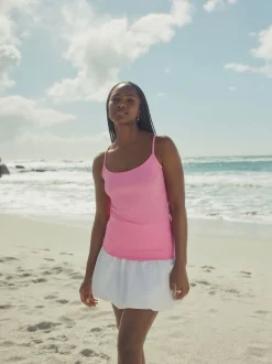 Next - Veste mince de courroie Rose fluo