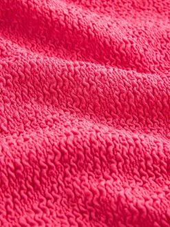 Next Rose froissé - Maillot de bain à encolure dégagée avec contrôle du ventre à larges bretelles Sale