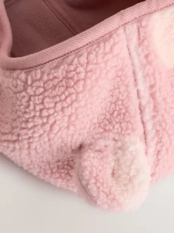 Next Rose imprimé cœur ton sur ton - Veste bébé en peau de mouton (0-18mois) Sale