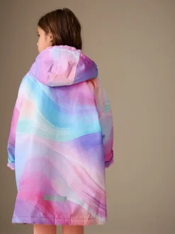 Next Rose imprimé marbré - Peignoir à langer imperméable (3-16ans) Hot