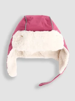 Jojo Maman Bébé Rose layette - Chapeau Trapper douillet Online