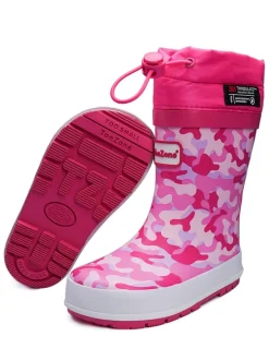 Toezone Rose motif camouflage - Cravate Top Wellies Discount