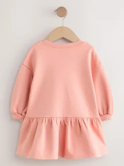 Next Rose motif fée - Robe en molleton à taille basse (3mois7ans) New