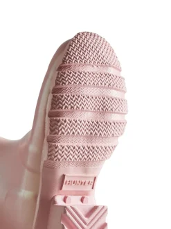 Hunter Rose métallisé - Bottes en caoutchouc Big Original Nebula enfant Clearance