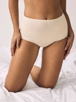 Next - Culotte en coton riche 5 Pack Rose Nude Clearance