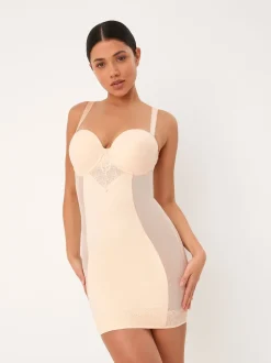 Next Rose Nude - Slip Dentelle DD+ ferme à contrôle du ventre légèrement rembourré Discount