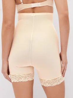 Next Rose Nude - Slips gainants fermes pour le contrôle du ventre Shorts lisses à cuisses New