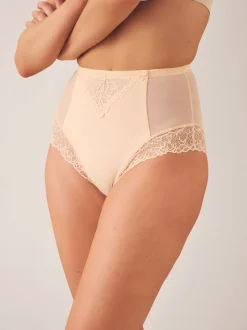 Next Rose Nude - Slips gainants fermes pour le contrôle du ventre Culotte taille haute Hot