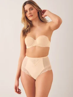 Next Rose Nude - Slips gainants fermes pour le contrôle du ventre Culotte taille haute Hot