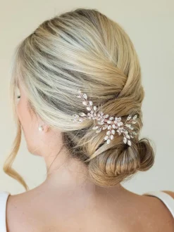 Ivory & Co Rose Or - Peigne Pearl Shimmer Crystal Online