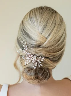 Ivory & Co Rose Or - Peigne Pearl Shimmer Crystal Online