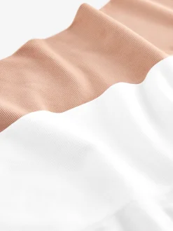 Next Rose pastel nude / blanc - Lot de shorts anti-frottement sans 2 Sale