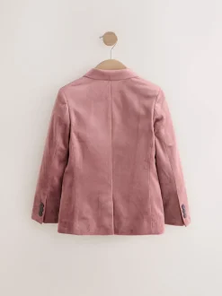 Next Rose pâle - Blazer en velours (3-16ans) Best