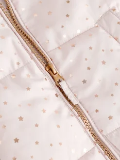 Next Rose pâle - Combinaison de ski Imprimé Résistant à la douche (3mois-7ans)