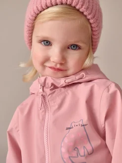 Next - Combinaison imperméable imprimée (3 mois-7 ans) Rose pâle Outlet