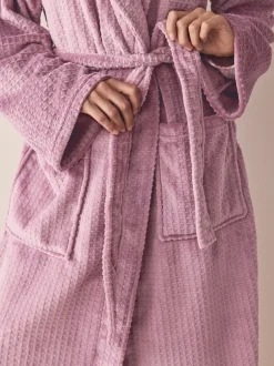 Next Rose rose - Peignoir gaufré douillet Online
