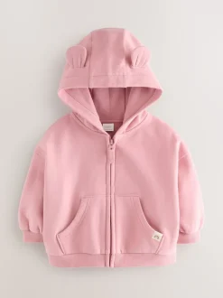 Next - Sweat à capuche zippé (3mths-7yrs) Rose rose New