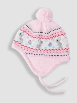 Jojo Maman Bébé Rose souris - Chapeau Fair Isle Online