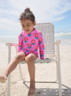 Next Rose Stampy Fleuri - Ensemble de natation Sunsafe (3mths-7yrs)