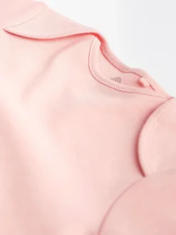 Next Rose/Blanc - Bodys indispensables à manches courtes pour bébé Discount