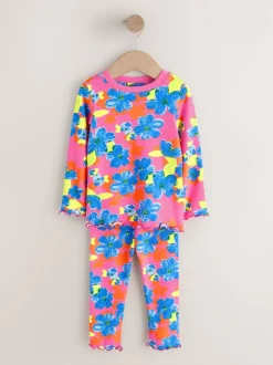 Next Rose/Bleu Fleuri Vif - Lot de 3 pyjamas Snuggle (9mois-16ans) Online