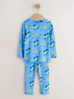 Next Rose/Bleu Fleuri Vif - Lot de 3 pyjamas Snuggle (9mois-16ans) Online
