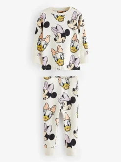 Next Rose/bleu/blanc - Pyjamas Minnie Mouse Se blottir 3 Pack (9mois-12ans) Discount