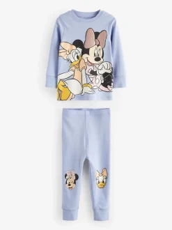 Next Rose/bleu/blanc - Pyjamas Minnie Mouse Se blottir 3 Pack (9mois-12ans) Discount