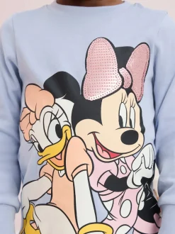 Next Rose/bleu/blanc - Pyjamas Minnie Mouse Se blottir 3 Pack (9mois-12ans) Discount