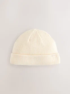 Next Rose/Crème - Bonnet bébé à torsades, lot de 2 (0mois-2ans) Sale