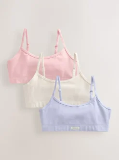 Next Rose/Crème - Haut court à bretelles douces (5-16ans) Discount