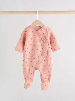 Next Rose/Crème - Lot de 2 dors-bien matelassés bébé Best