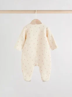 Next Rose/Crème - Lot de 2 dors-bien matelassés bébé Best