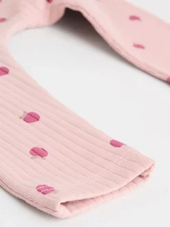 Next - Ensemble haut à manches longues et leggings 6 pièces (0mois-3ans) Rose/Crème/Marron Imprimé Best