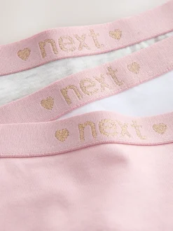 Next Rose/Gris - Lot de 7 hipsters (2-16 ans) New
