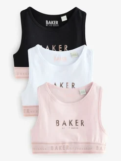 Baker by Ted Baker Rose/Noir/Blanc - Crop Tops 3 Outlet