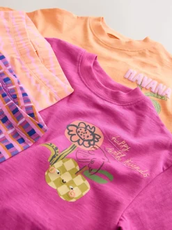 Next Rose/Orange - Ensemble short haut et cycliste Lot de 2 (3mois7ans) Hot