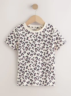 Next Rose/rayure/Animal - Pack T-shirt 4 (3-16ans) Sale