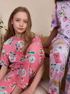 Next Rose/Violet - Lot de 3 joggings de pyjama (3-16ans) Sale