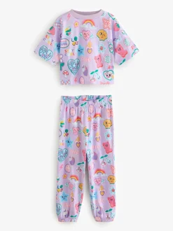 Next Rose/Violet - Lot de 3 joggings de pyjama (3-16ans) Sale
