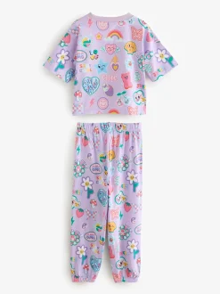 Next Rose/Violet - Lot de 3 joggings de pyjama (3-16ans) Sale