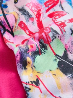 Next Rose/violet/graffiti - Leggings évasés (3-16ans) Discount