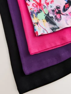 Next Rose/violet/graffiti - Leggings évasés (3-16ans) Discount