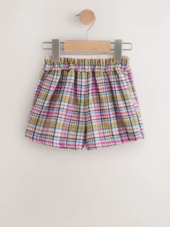 Next Rose/vison - Ensemble jupe à carreaux et collants (3mois-7ans) Outlet