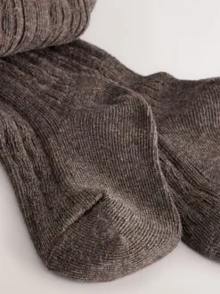 Next Rose/vison - Ensemble jupe à carreaux et collants (3mois-7ans) Outlet