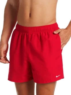 Nike - 5 Inch - Shorts de bain de volley indispensable Rouge Sale