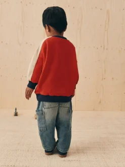 Next - Sweat imprimé All-over Col rond (3mois -7ans) Rouge 1982 Sale