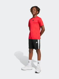 adidas Rouge - Train Essentials Ensemble T-shirt et short à 3rayures pour enfant Online